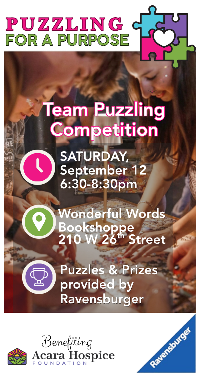 Campaign cover image for Puzzling for a Purpose-September 2026