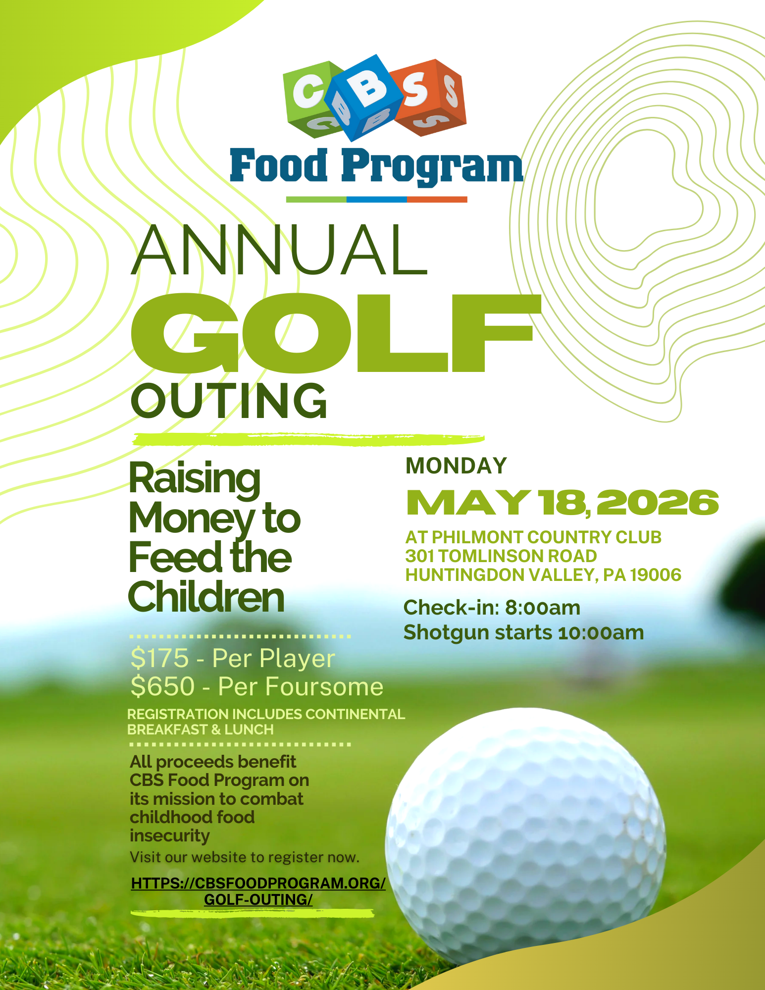 Campaign cover image for 2026 Golf Outing