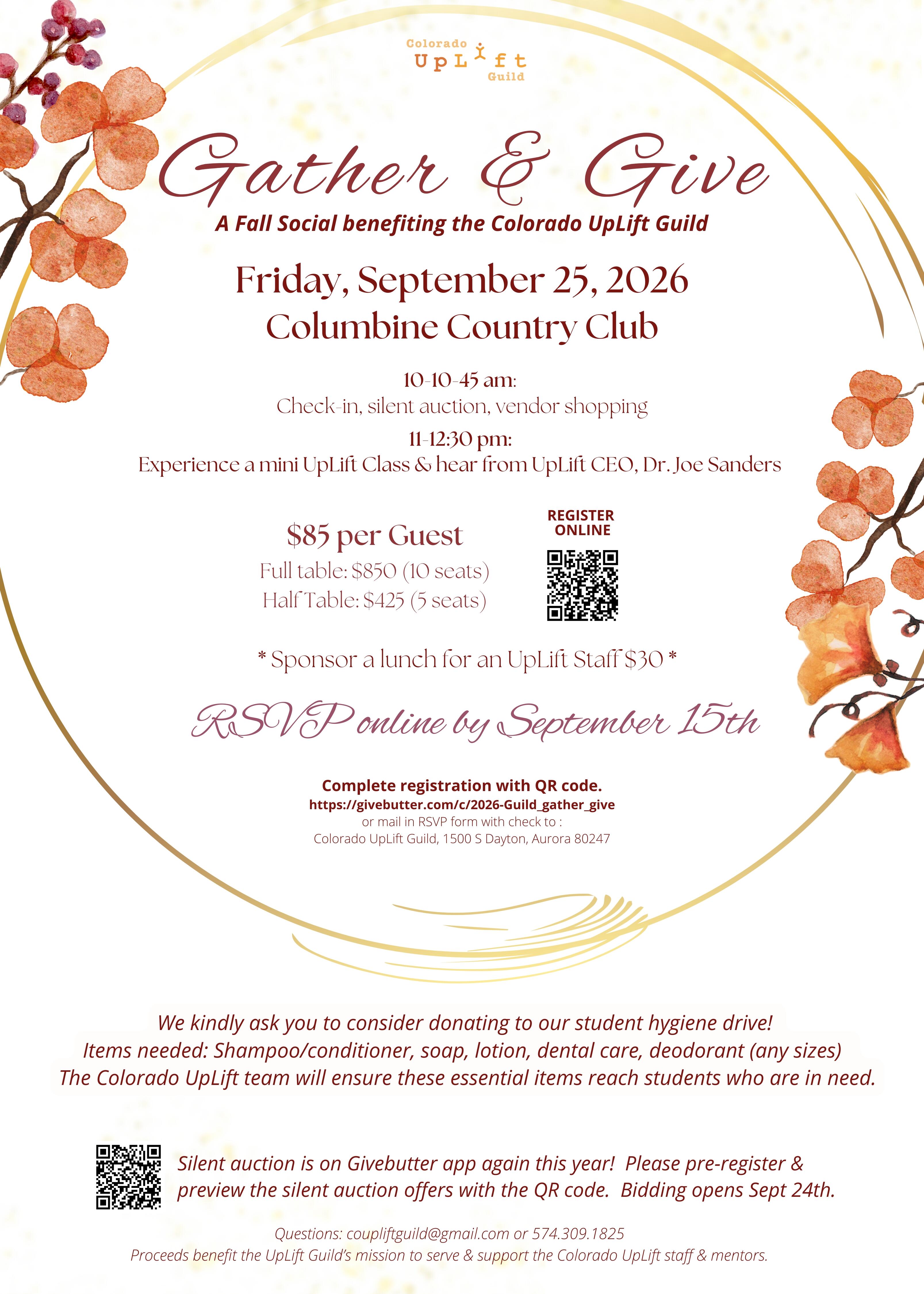 Campaign cover image for 2026 Gather & Give