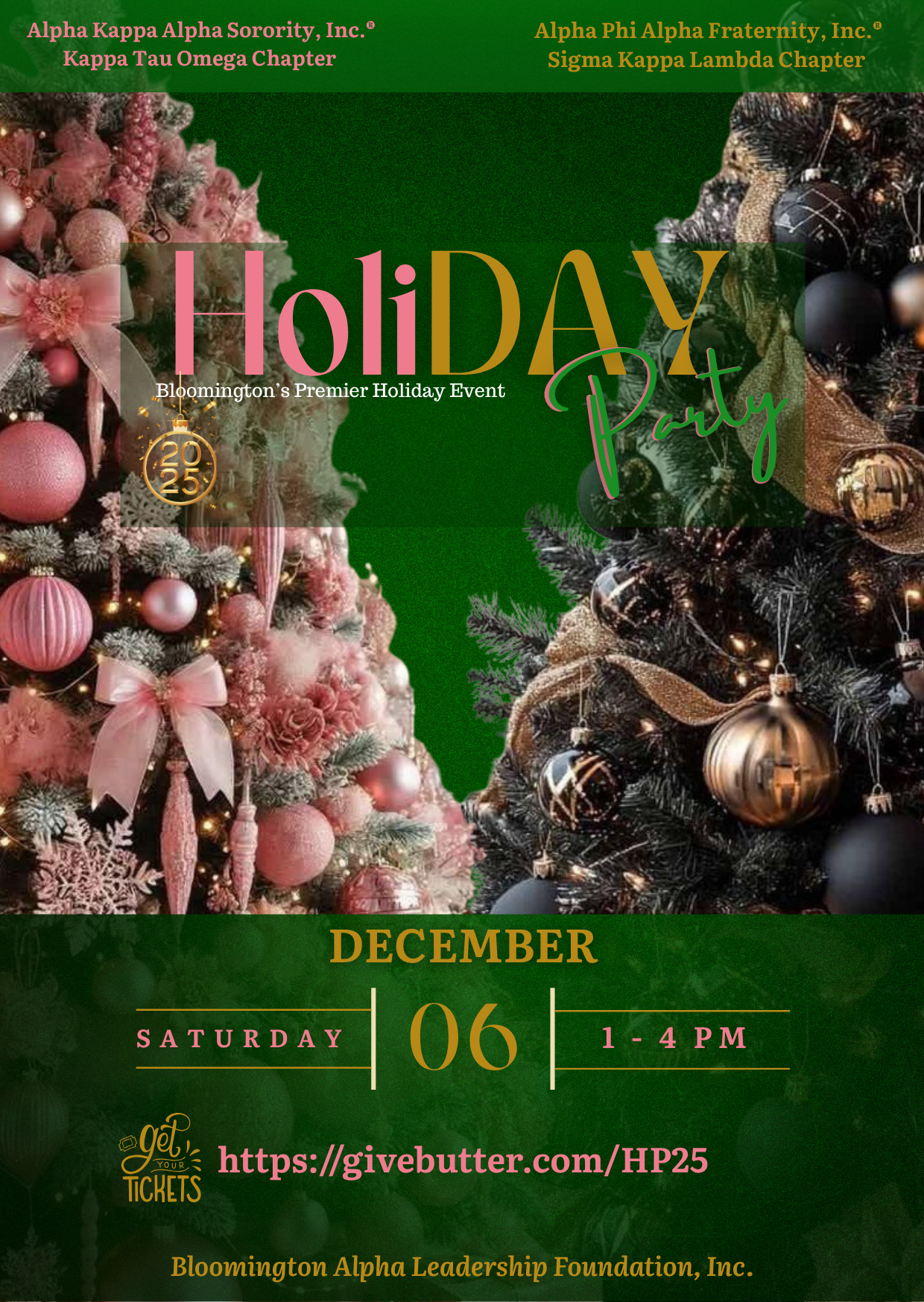 Campaign cover image for 2025 HoliDAY Party - Bloomington's Premier Holiday Event