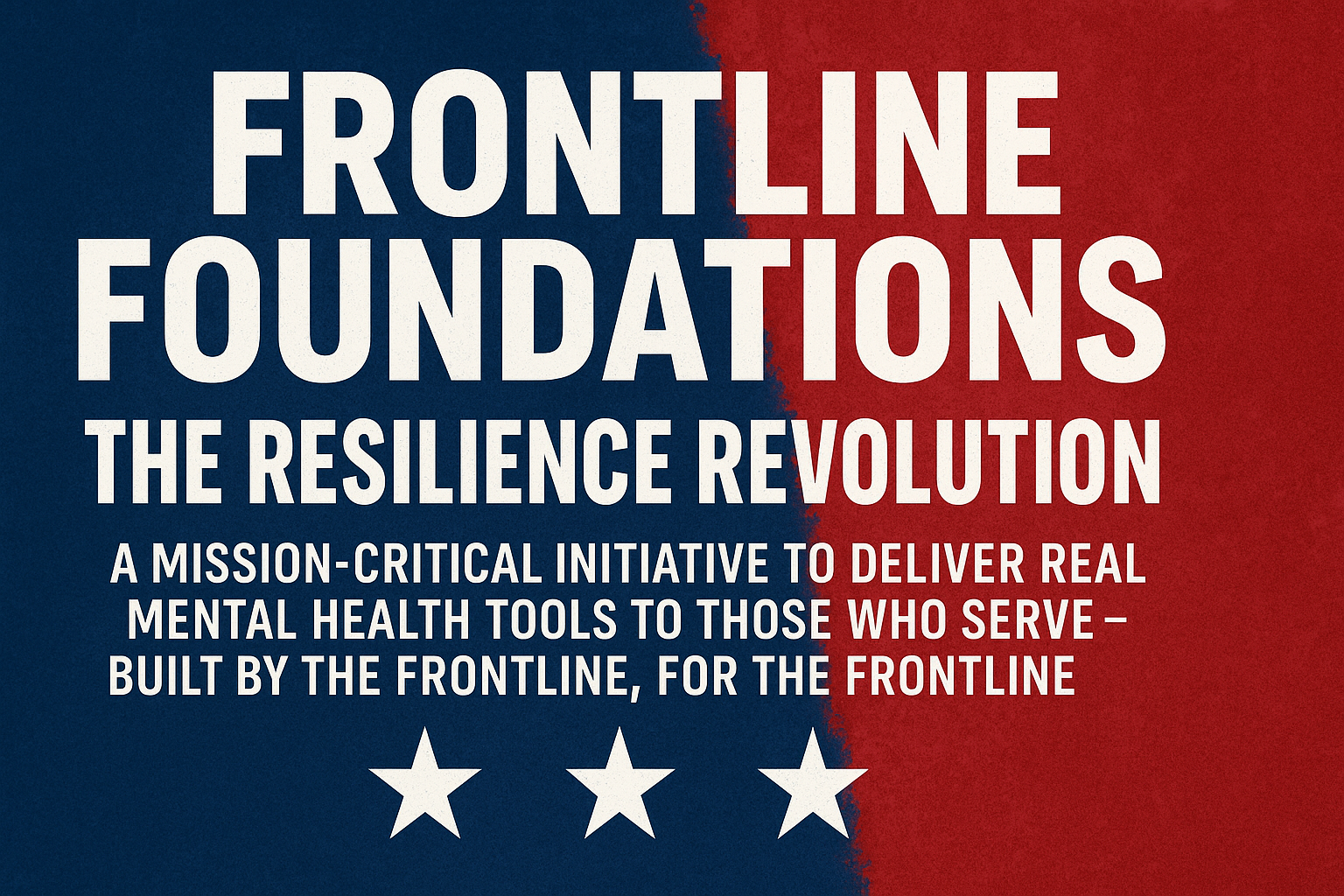 Campaign cover image for Frontline Foundations : The Resilience Revolution
