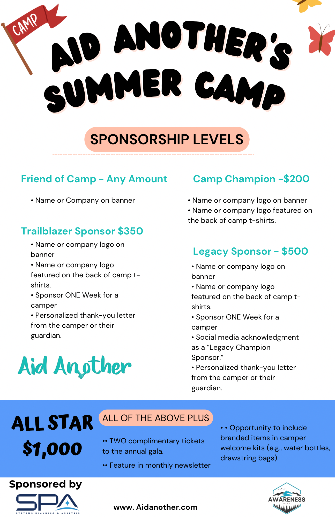 Summer Camp Sponsorship | Aid Another