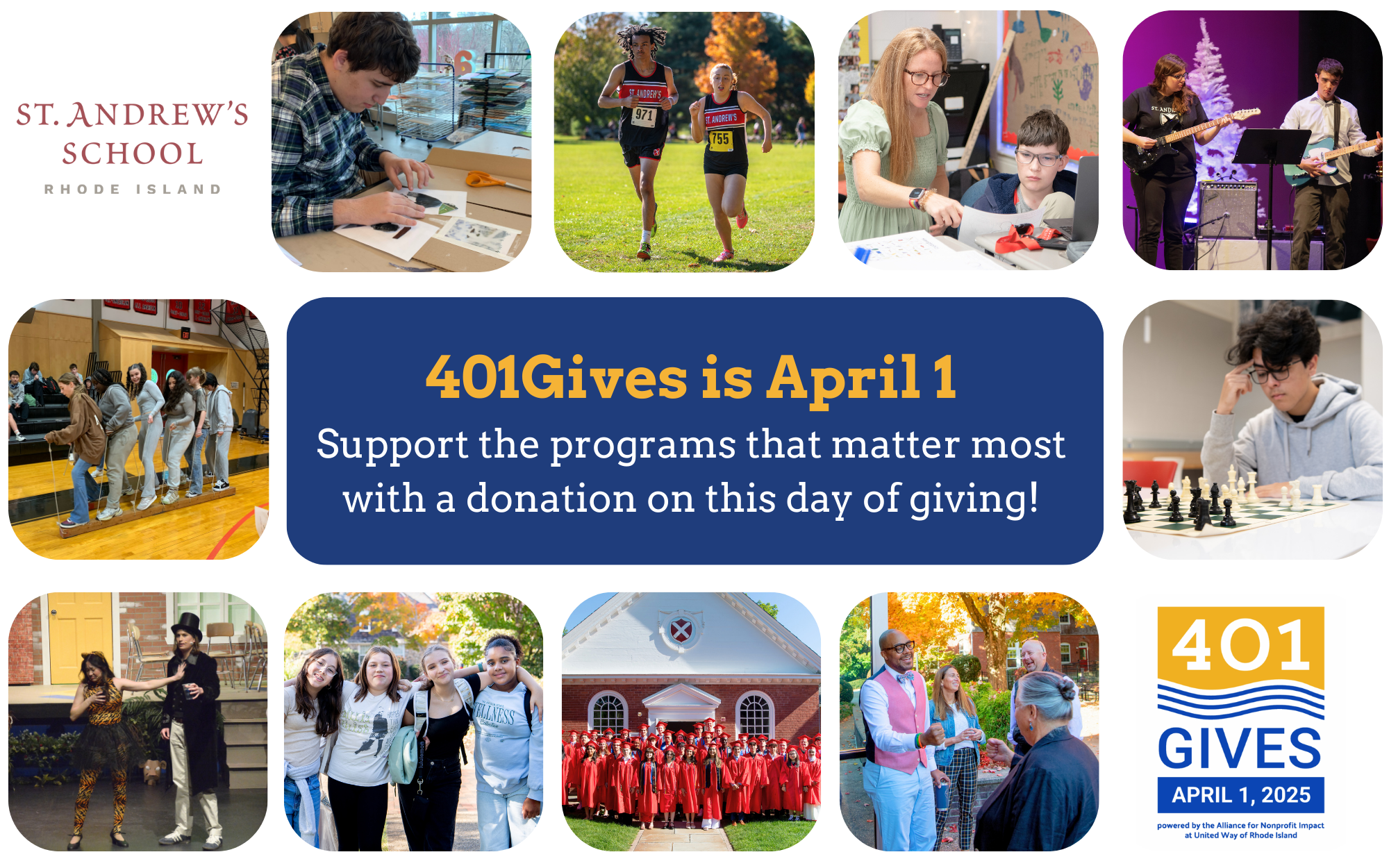 Campaign cover image for SAS 401Gives 2025