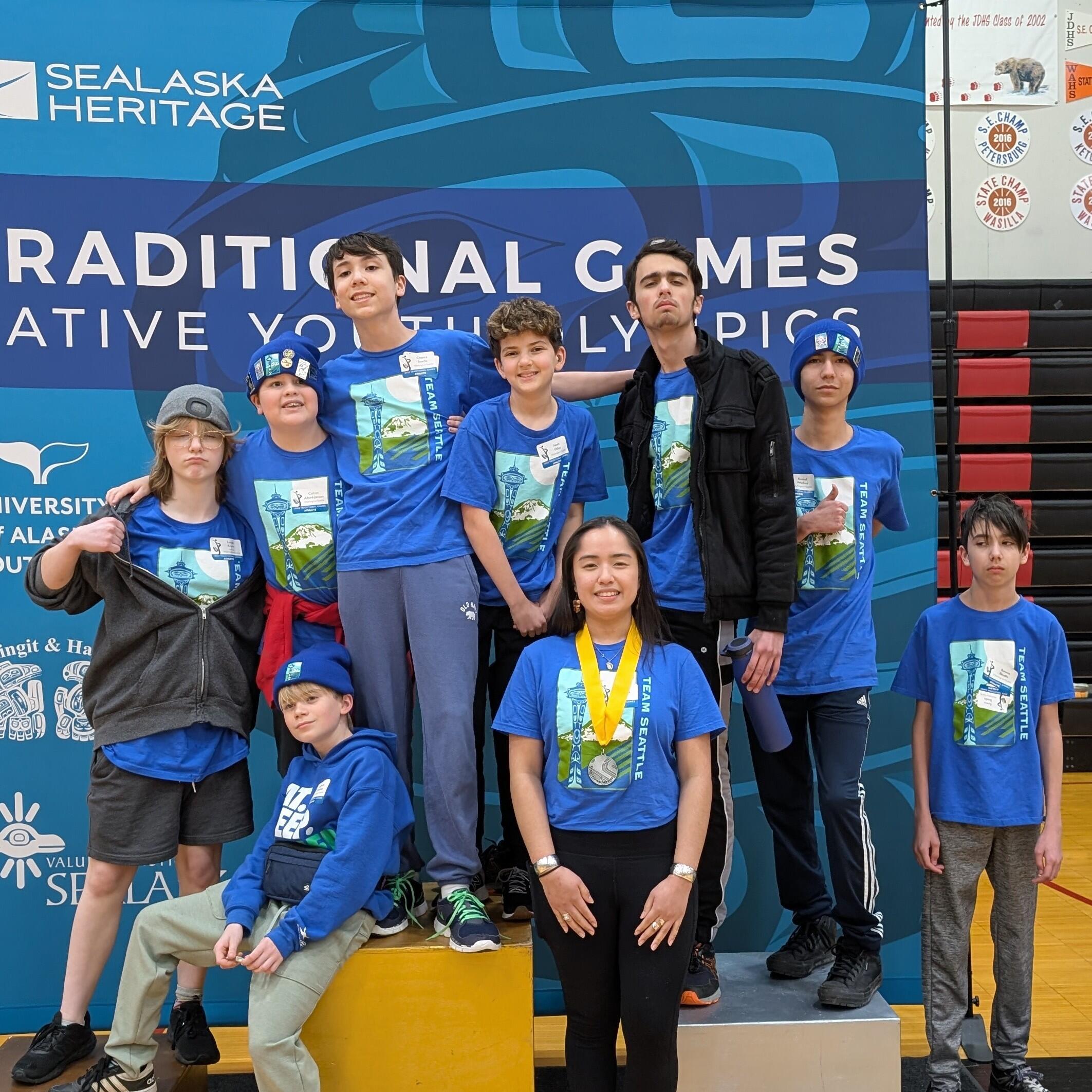 Campaign cover image for Team Seattle: Traditional Games Juneau