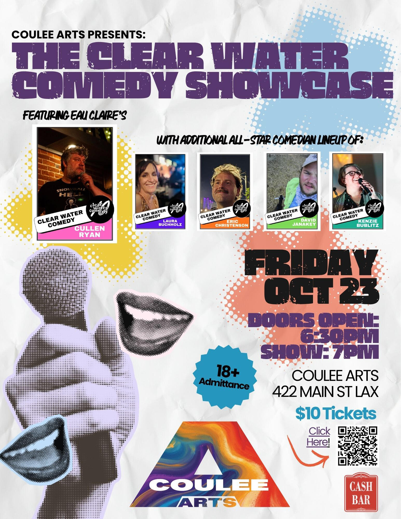 Campaign cover image for Clear Water Comedy Showcase – Fall 2026