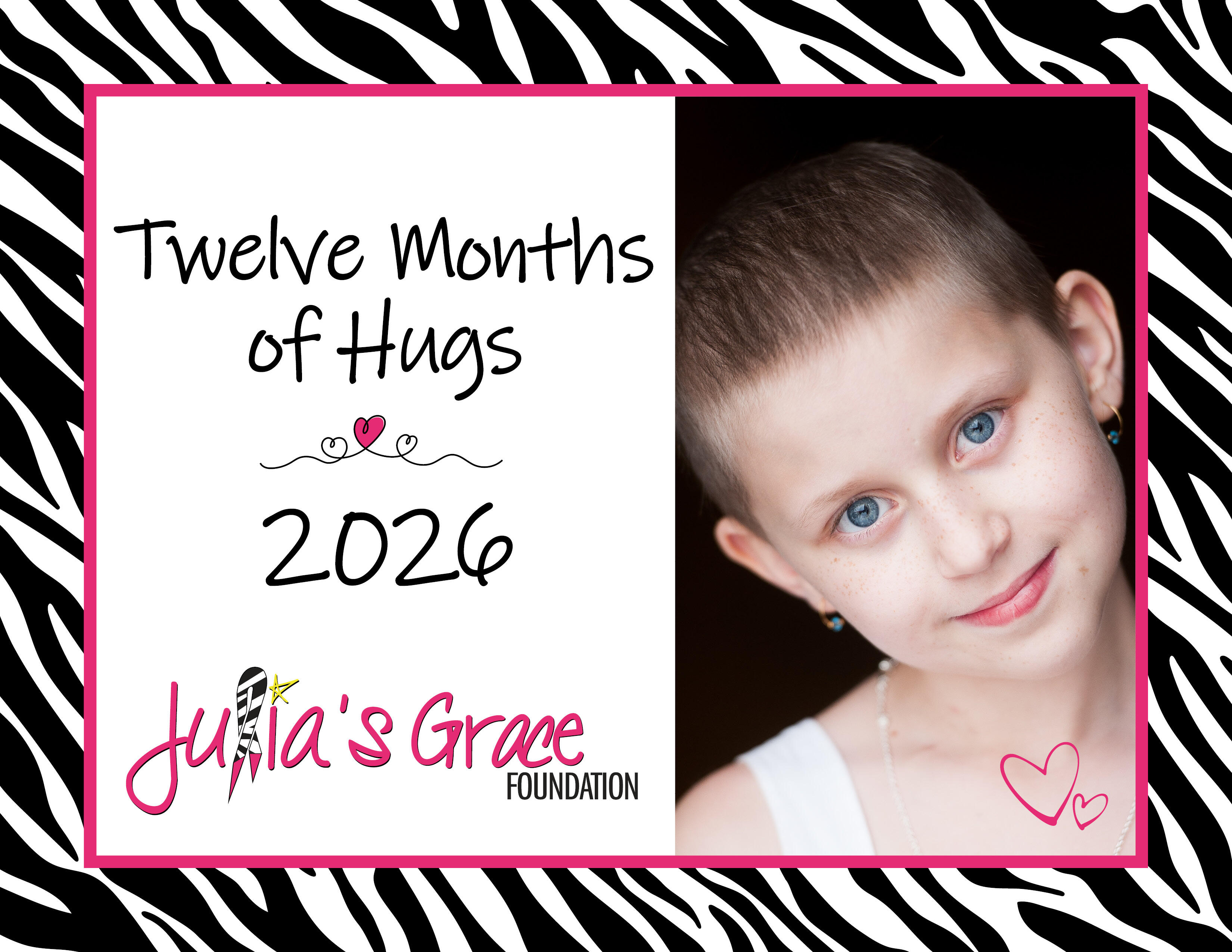 Campaign cover image for Julia's Grace Foundation Calendar 2026