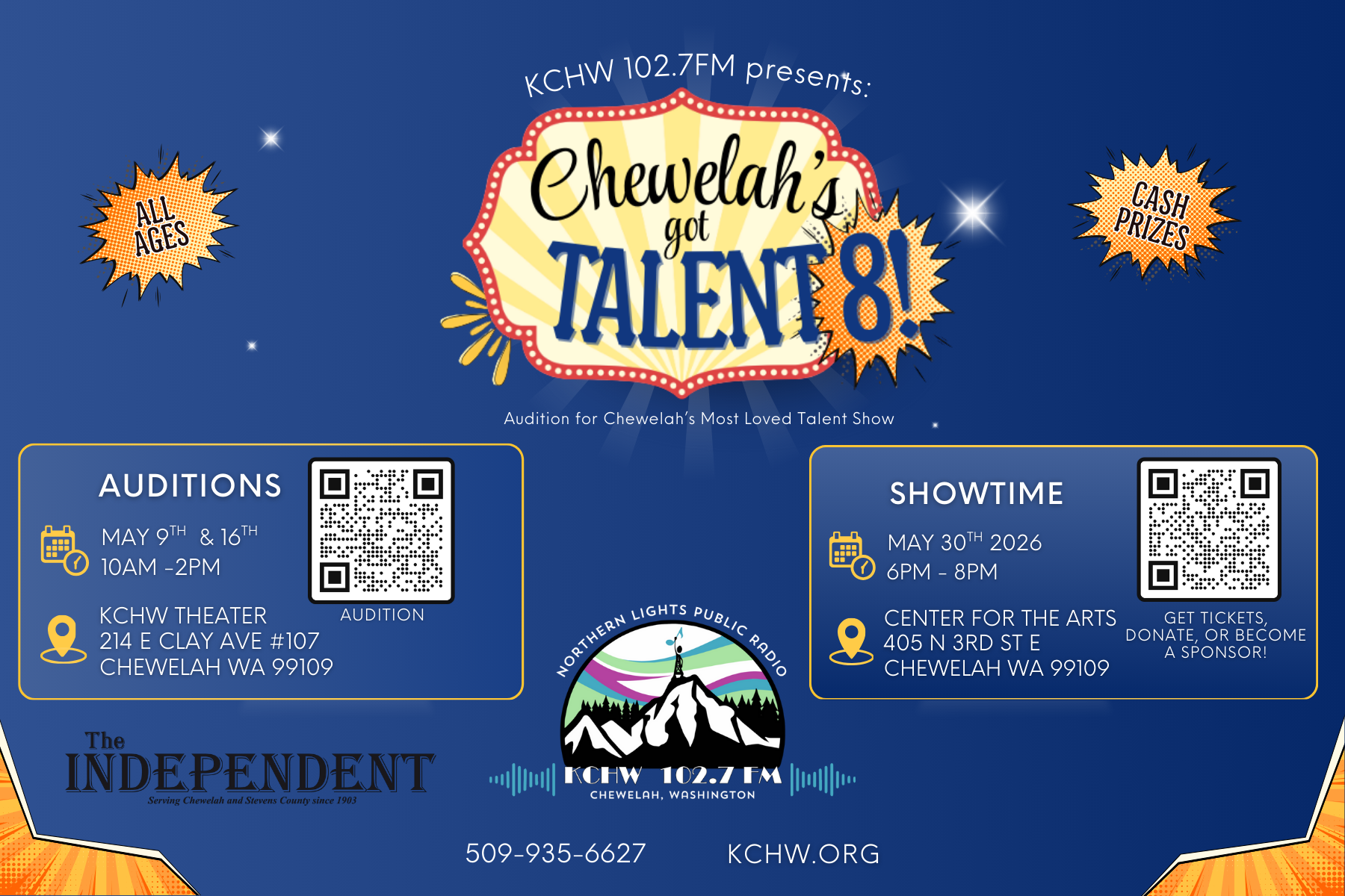 Campaign cover image for Sign up for Chewelah's Got Talent 8!