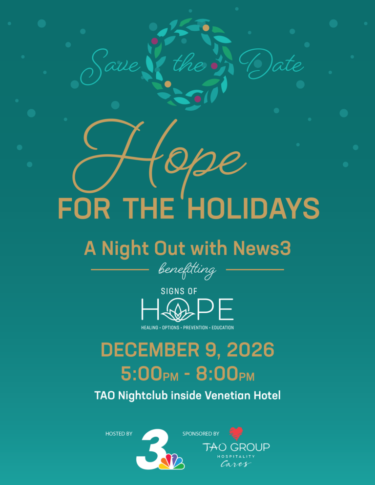Campaign cover image for Signs of HOPE - Hope for the Holidays 2026: A Night Out with News3
