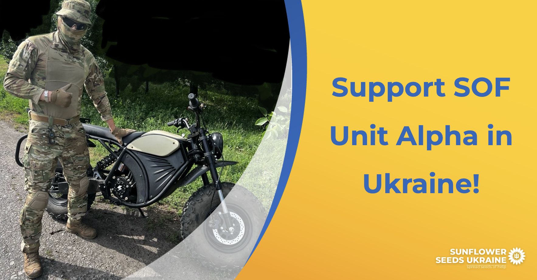 Campaign cover image for Support Special Operations Forces Unit Alpha in Ukraine!