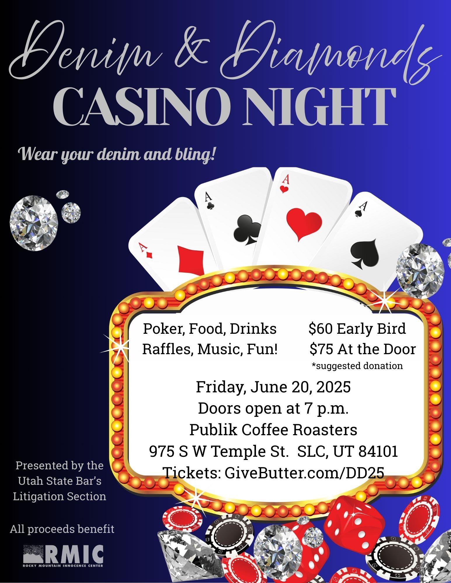 Campaign cover image for 2025 Denim & Diamonds Casino Night