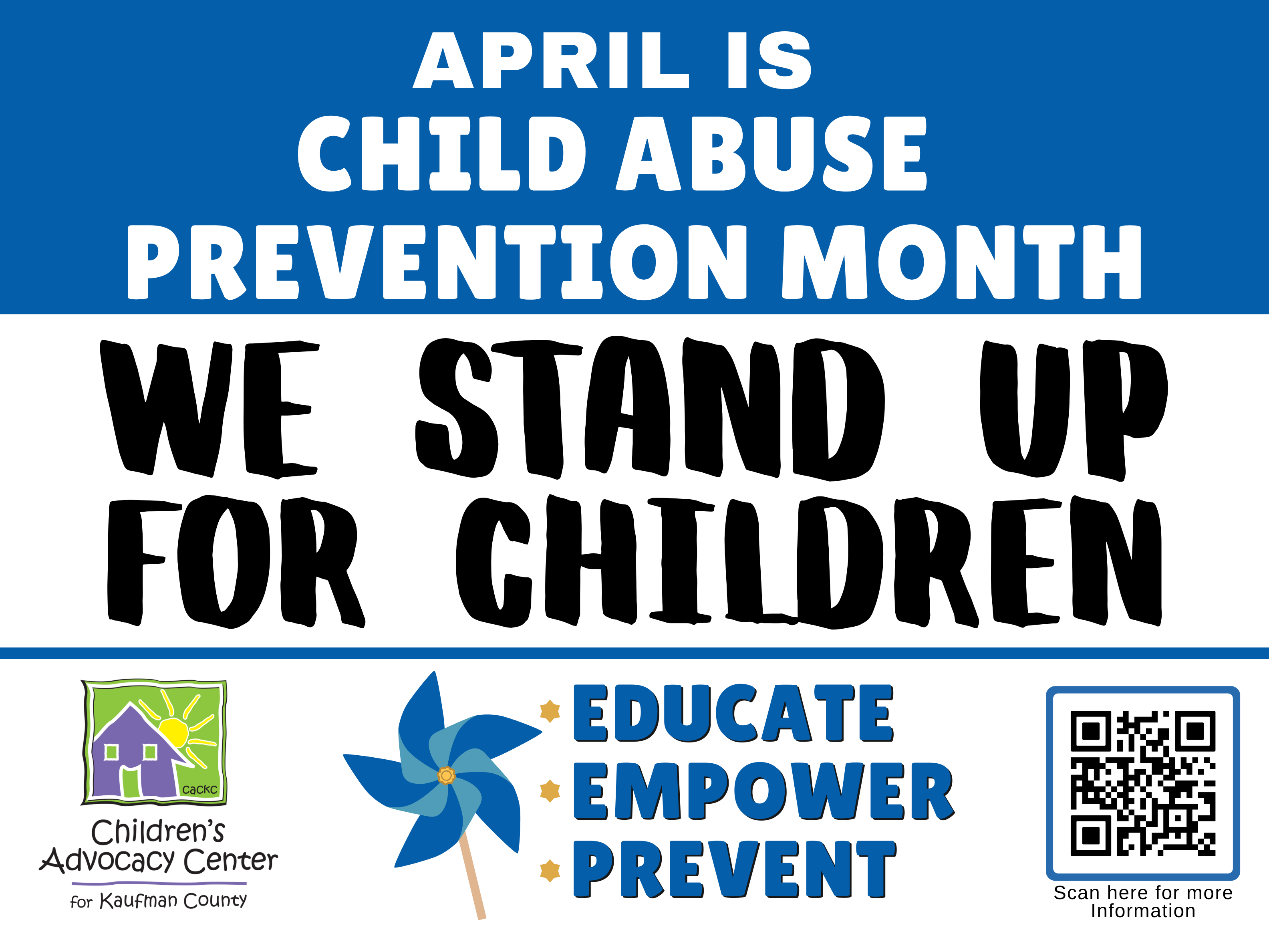 Campaign cover image for Stand Up for Children YARD SIGN