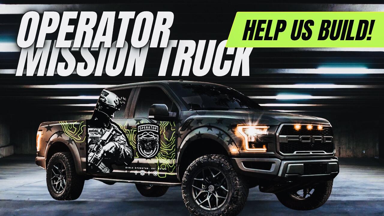 Campaign cover image for Sponsor The Operator Truck & Mission Package  Powered by Bible Operator – A 501(c)(3) Combat Veteran-Led Ministry
