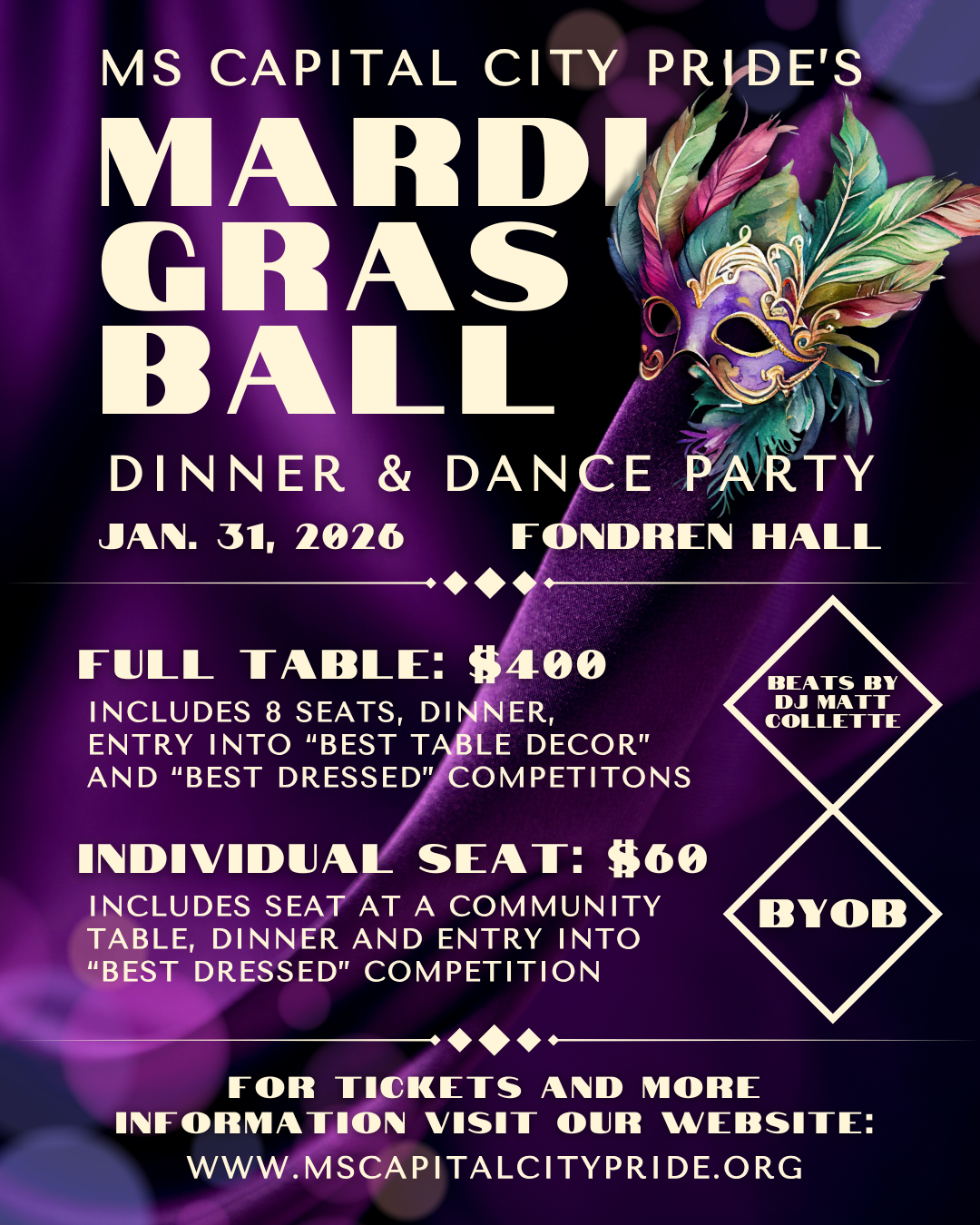 Campaign cover image for Mardi Gras Ball