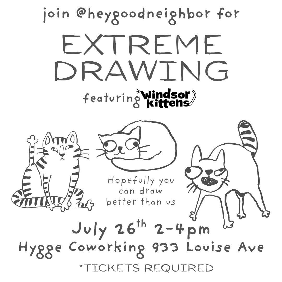 Campaign cover image for Extreme Drawing with HeyGoodNeighbor