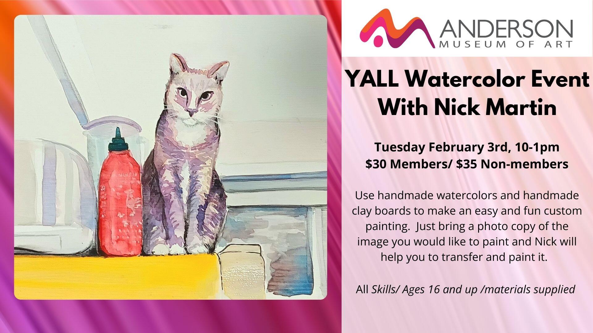 Campaign cover image for YALL Watercolor Event