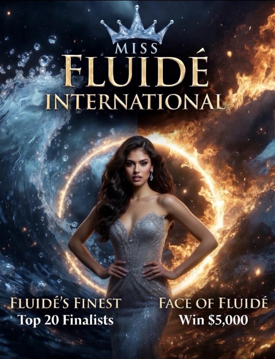 Miss Fluidé International: Angela Azurin logo