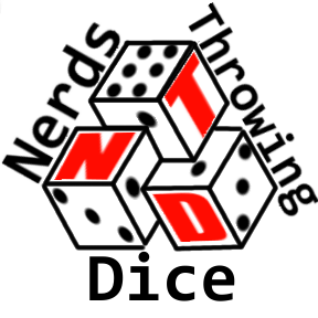 Nerds Throwing Dice logo