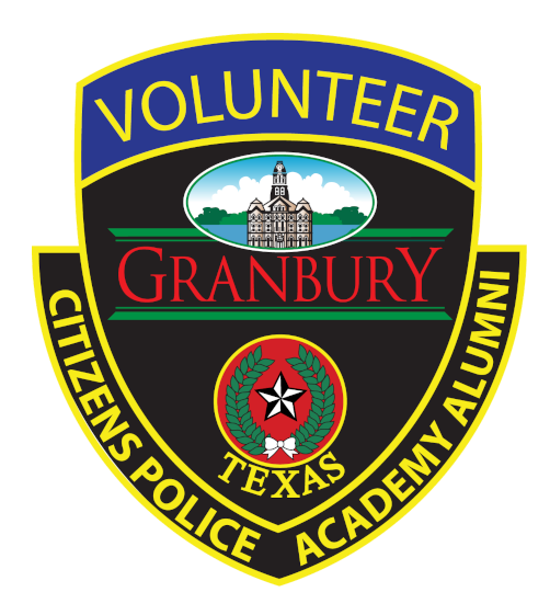 Granbury Police Department Citizens Police Academy Alumni