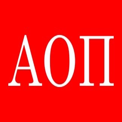 Alpha Omicron Pi logo