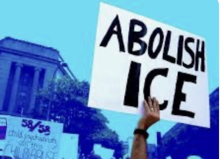 ABOLISH ICE logo