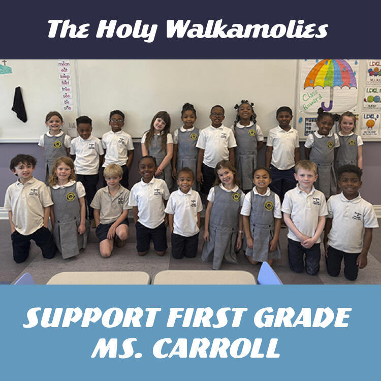 First Grade: The Holy Walkamolies logo
