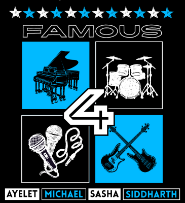 Famous 4 logo