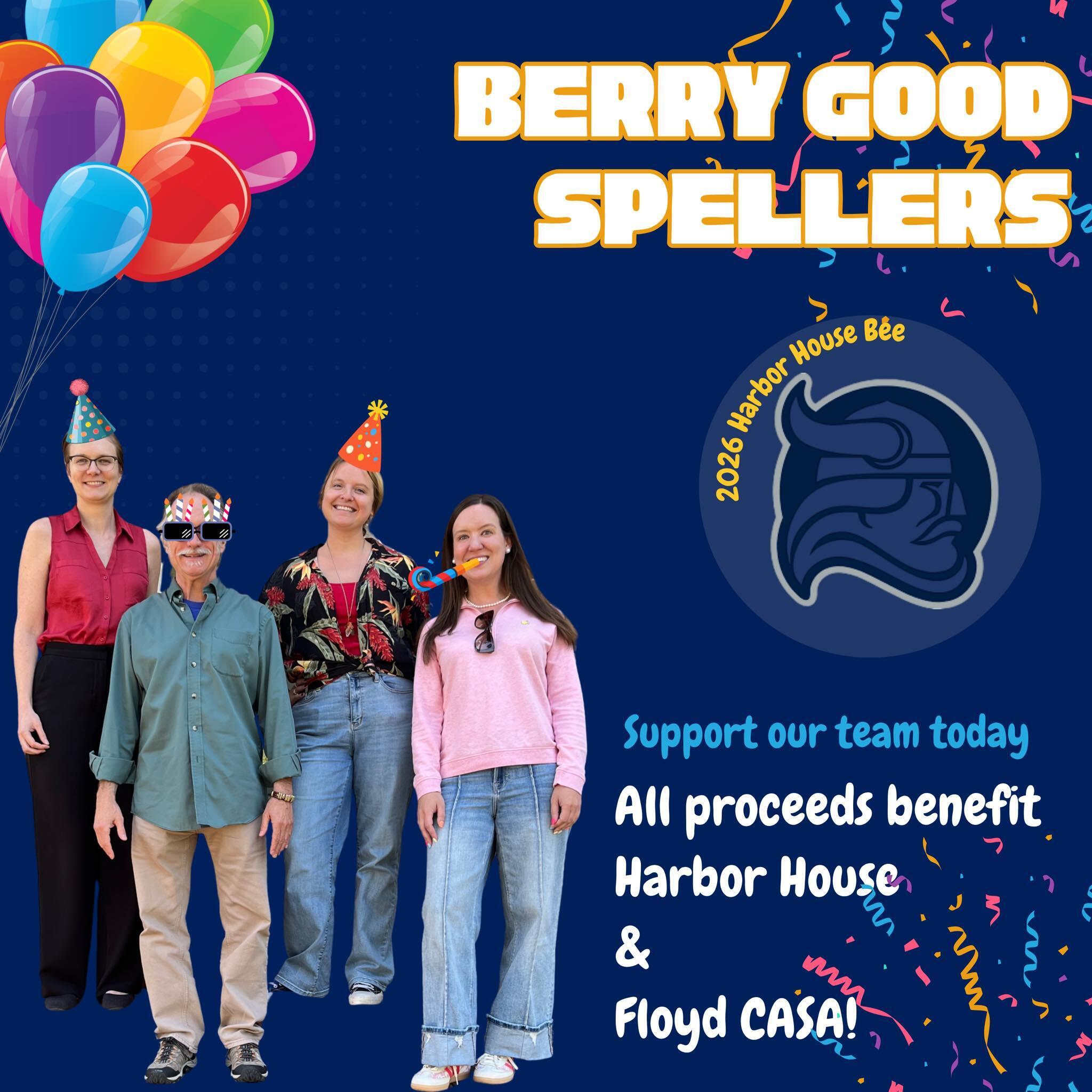 Berry Good Spellers logo