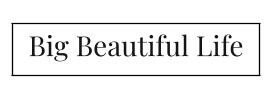 Big Beautiful Life - Use where needed most logo