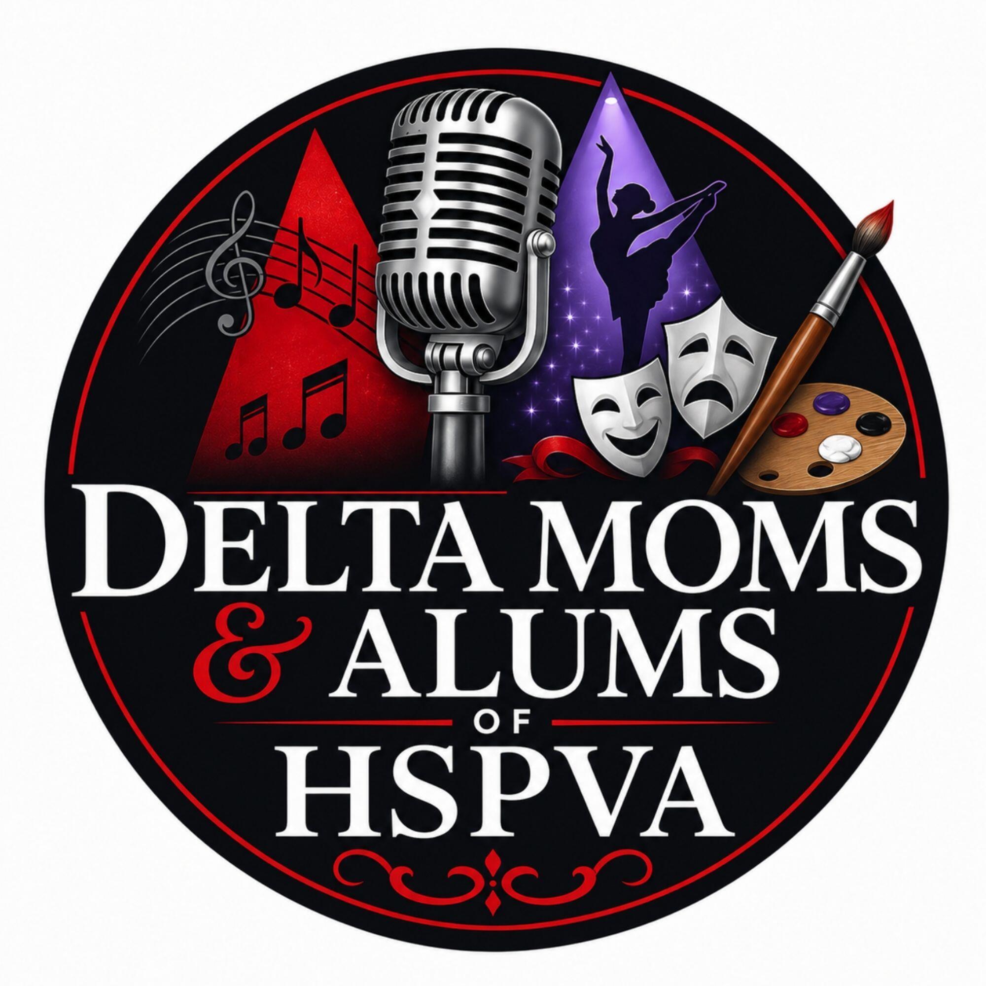 Delta Moms and Alums of HSPVA logo
