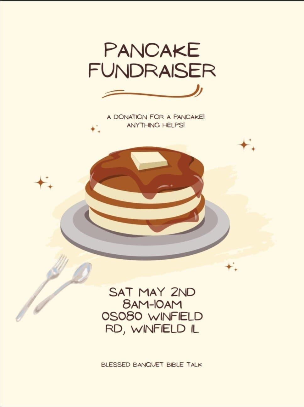 West Pancake Fundraiser - Blessed Banquet logo