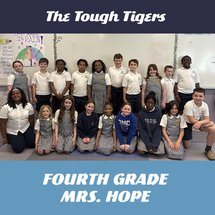 Fourth Grade: The Tough Tigers logo