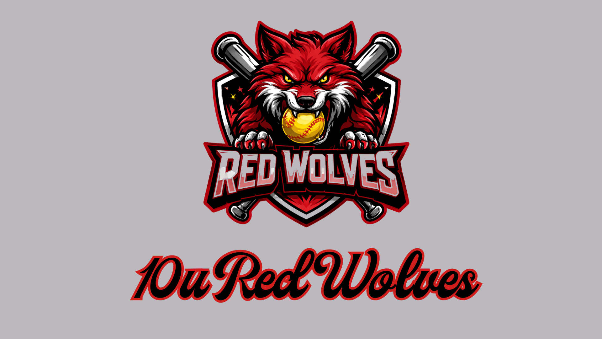 MINOR A SB RED WOLVES logo