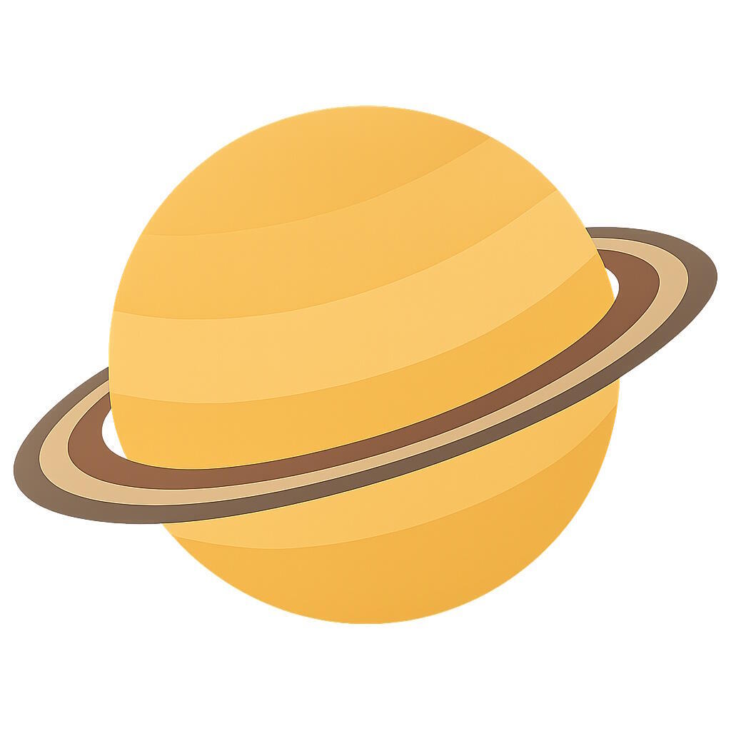 Saturn – Rings. Enough said. logo