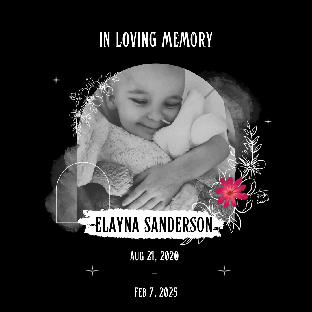 In Loving Memory of Elayna Sanderson logo