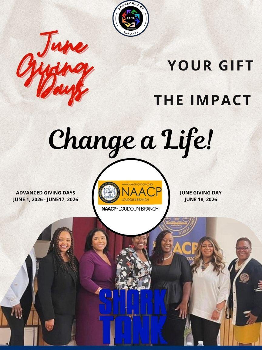NAACP Loudoun Branch logo