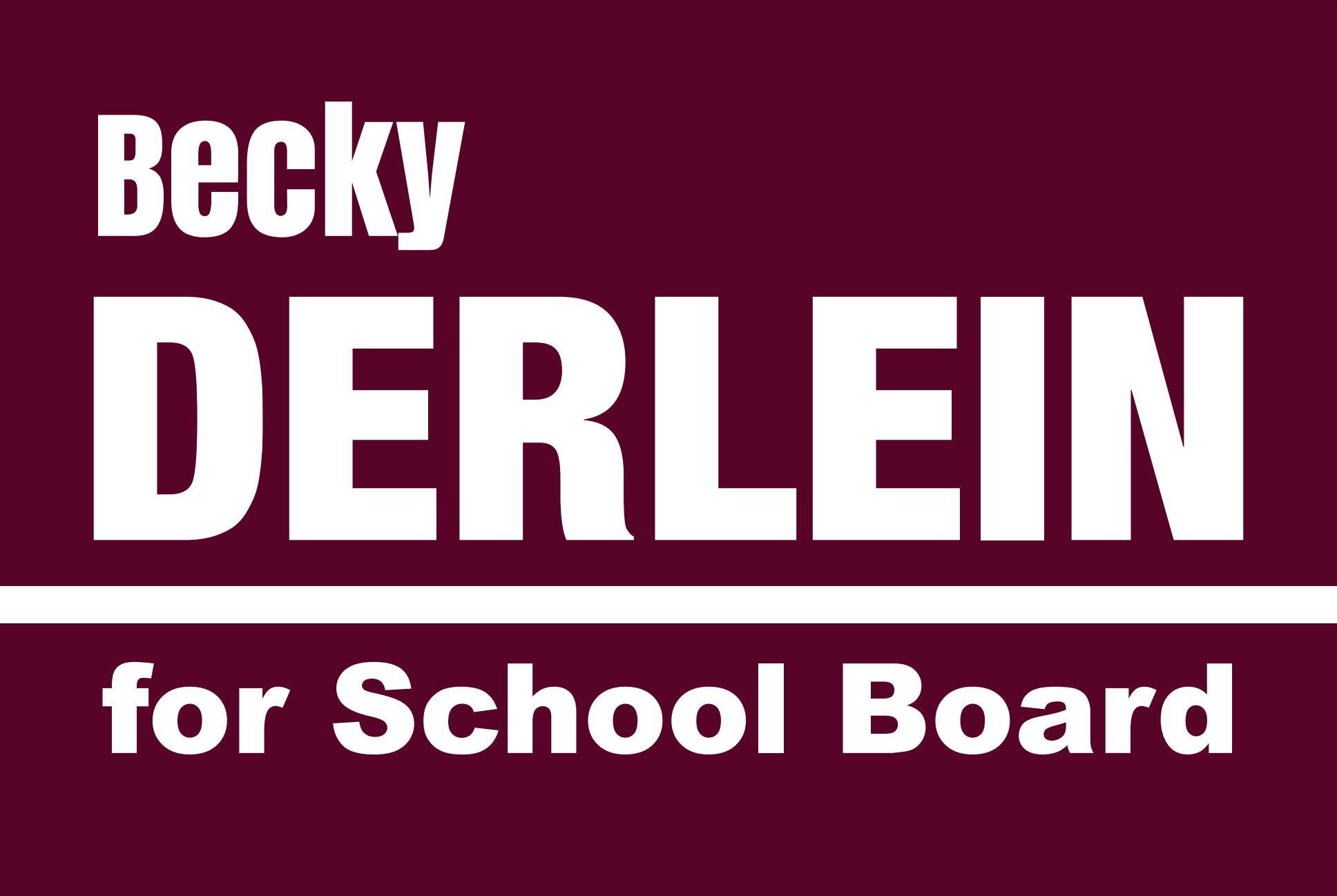 Becky For School Board