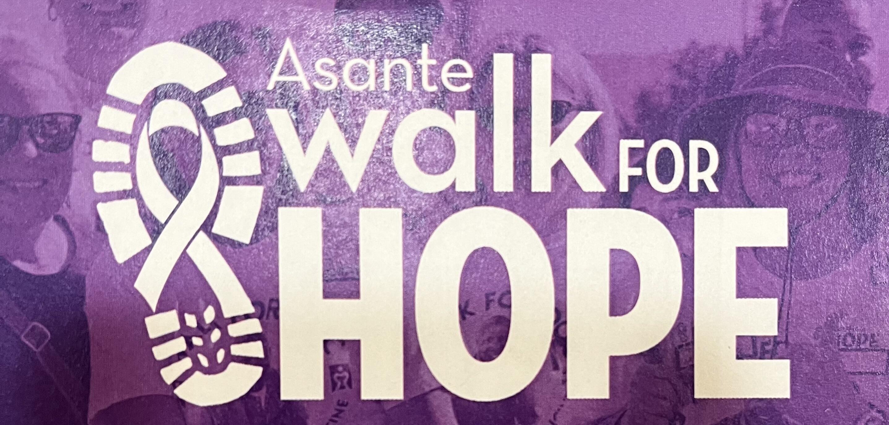 Asante Walk for HOPE logo