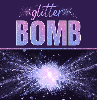 Glitter Bomb logo