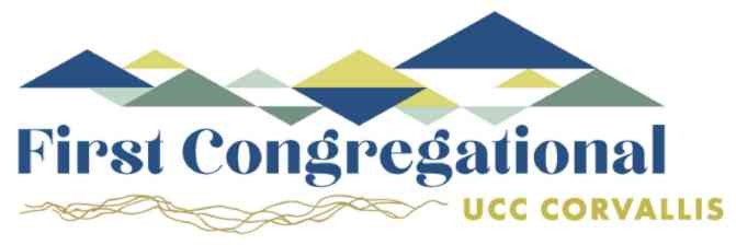 The First Congregational Church of Corvallis Oregon