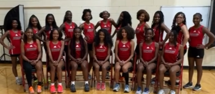 POB Women's Track and Field logo