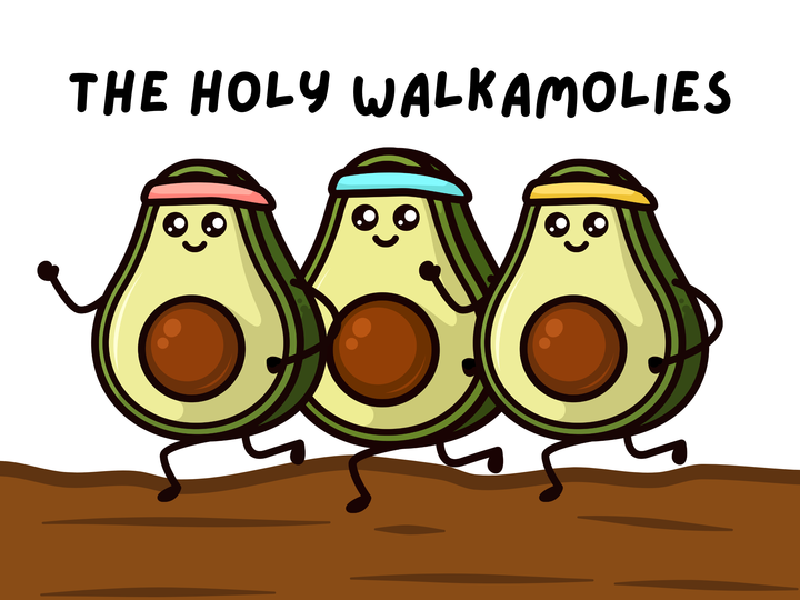 The Holy Walkamolies logo