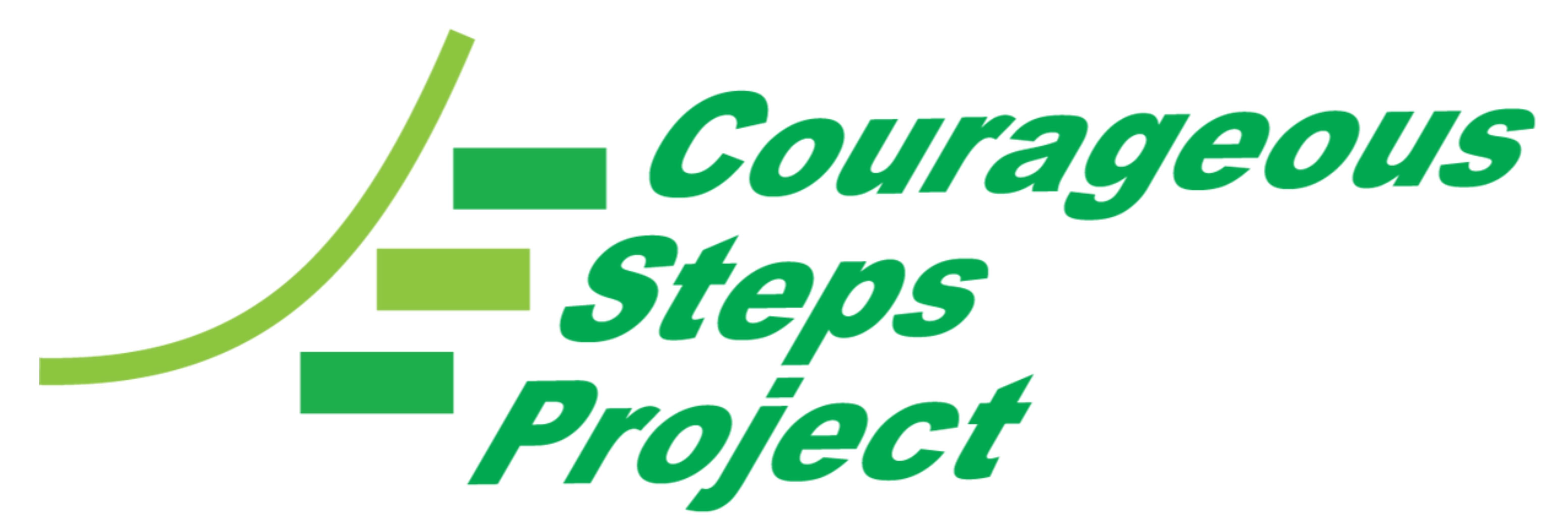 Courageous Steps / Step Forward Center logo