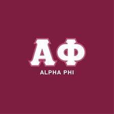 Alpha Phi (AΦ) logo
