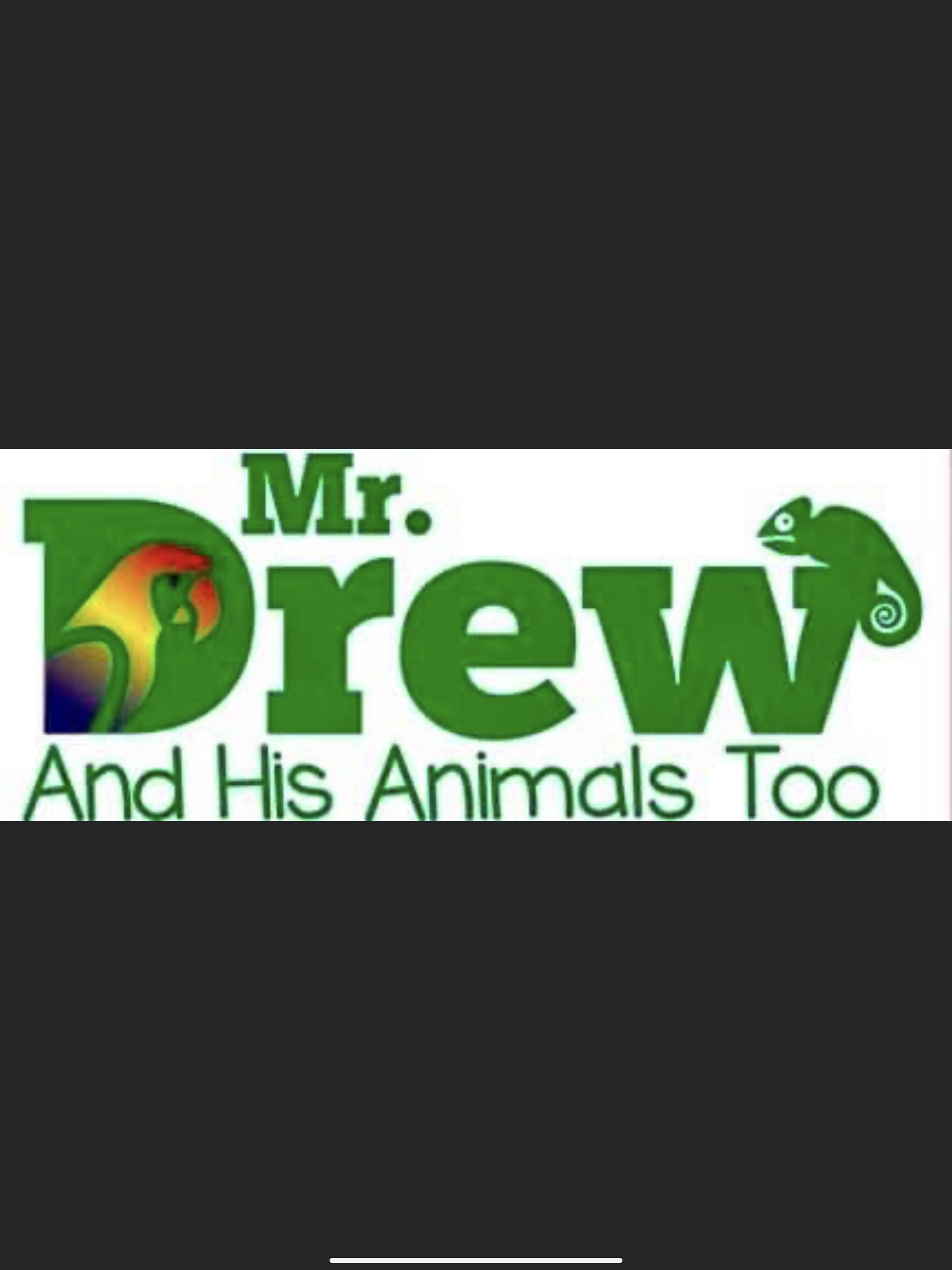 Mr. Drew and his animals too
