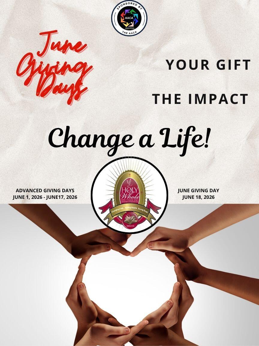 Holy & Whole Life Changing Ministries International logo