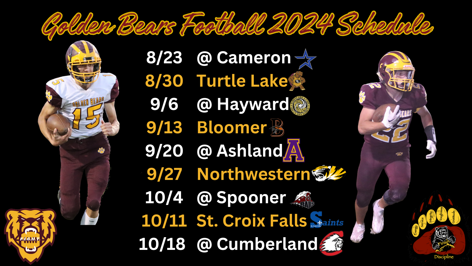 Barron High School Football