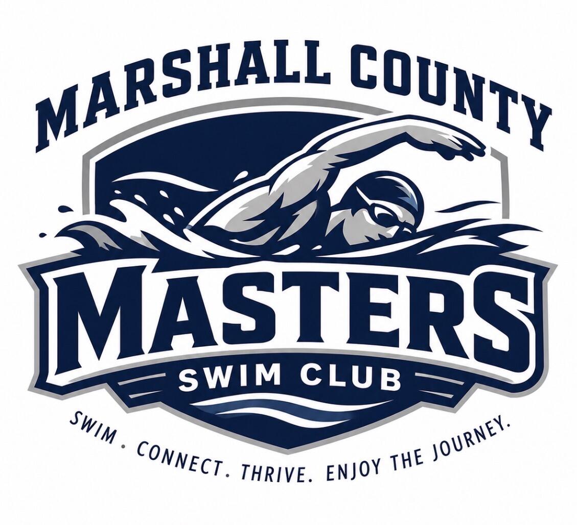 Marshall County Masters Swim Club logo