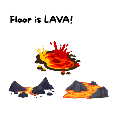 Floor is Lava logo