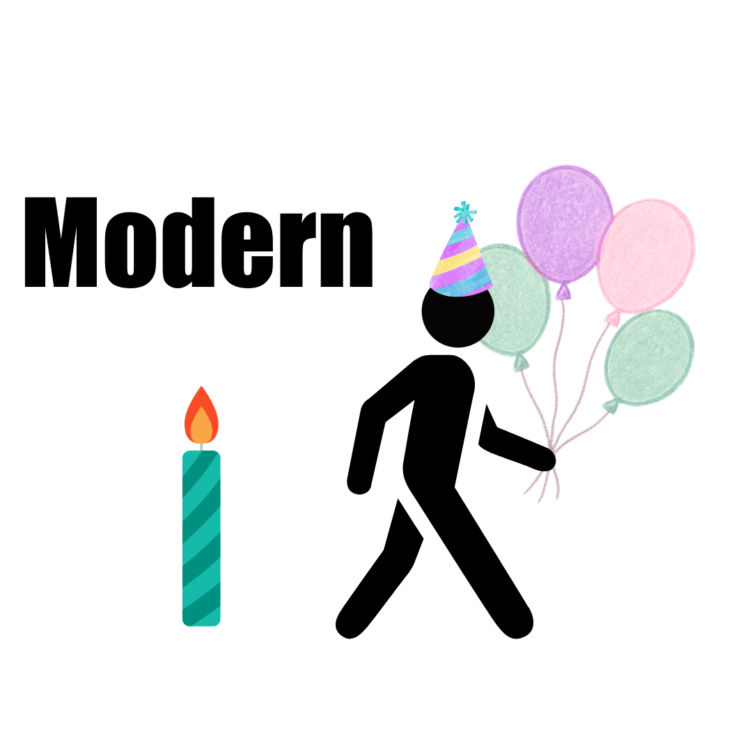 Modern 1-3 logo