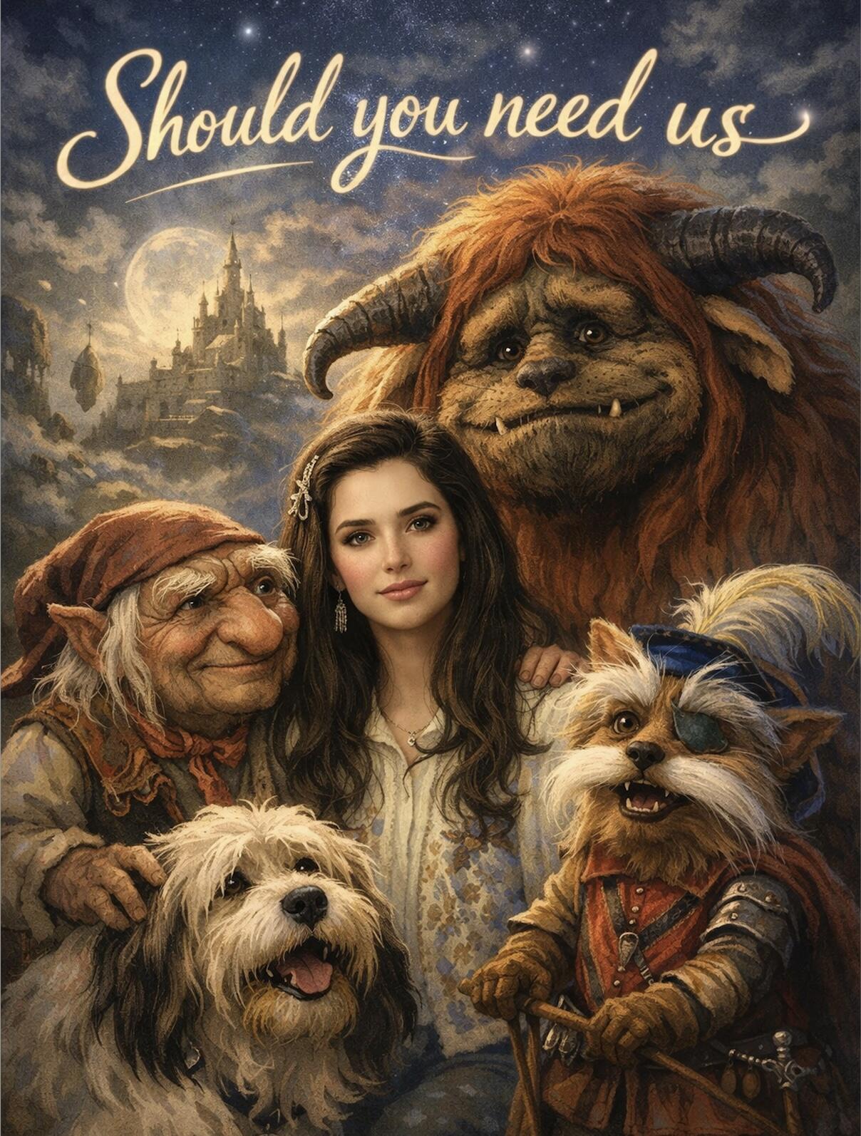 "Should You Need Us" logo